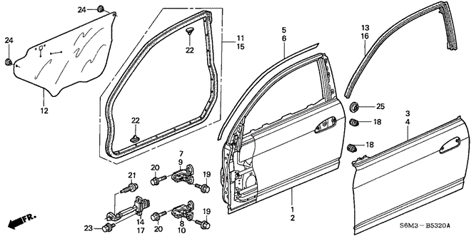 RSX DOOR PANELS