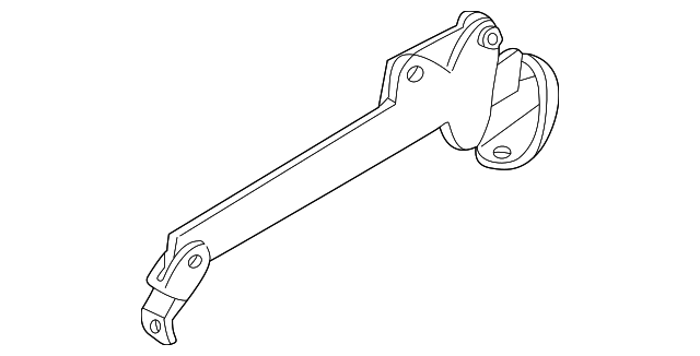 4883492AA Деталь LOCK, RIGHT