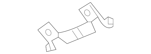 763C21BA0A REAR BRACKET, RIGHT