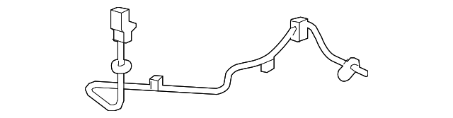 57475-SLN-A01 SENSOR ASSY., L. RR.