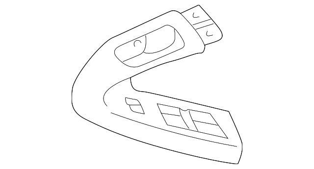 74232-30230-B0 Деталь ARMREST BASE, LEFT