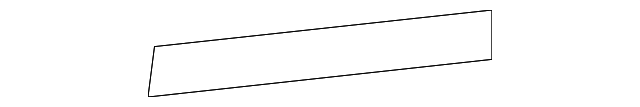 87715-39500 Деталь INSERT STRIP, LEFT