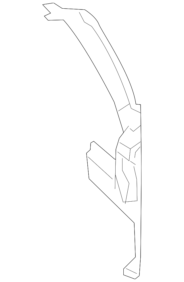 77660-7S030 Деталь REAR PILLAR, RIGHT