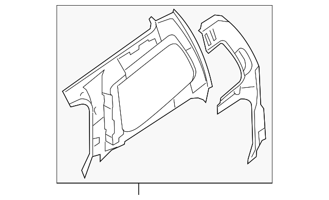 76650-7S001 Деталь SIDE PANEL, RIGHT