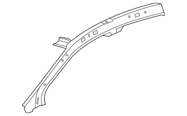 22867303 Деталь INNER W/S PILLAR, LEFT