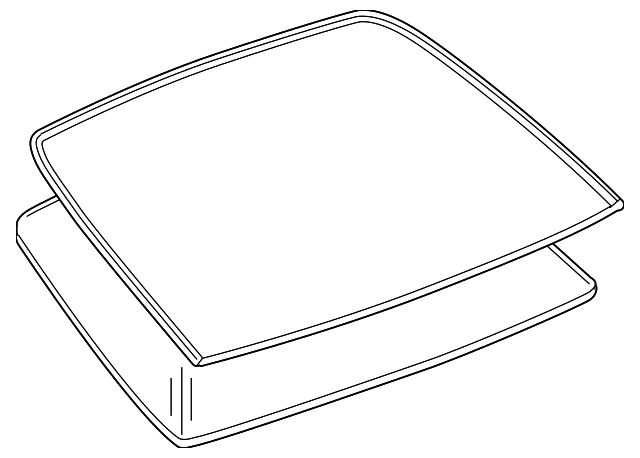 25885952 Деталь BACK GLASS