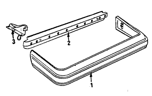Golf BUMPER & COMPONENTS - REAR