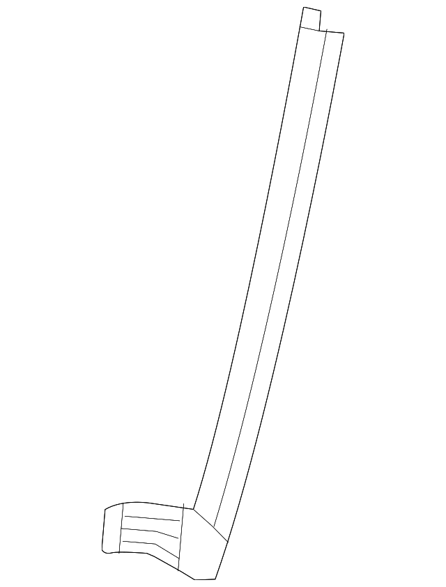 802171LA9E Деталь SASH CHANNEL, LEFT