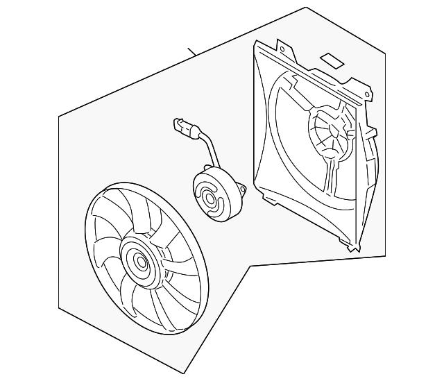 97730-1G000 Деталь FAN ASSY, RIGHT