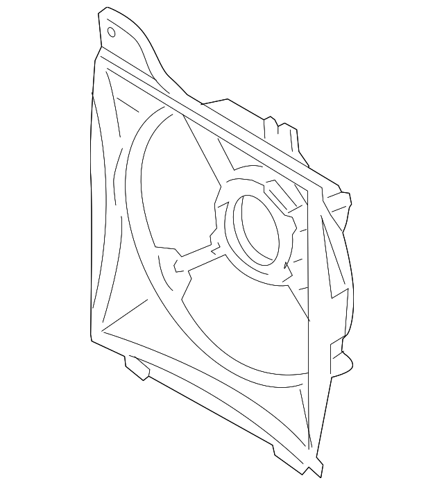 25350-1G101 Деталь SHROUD, LEFT