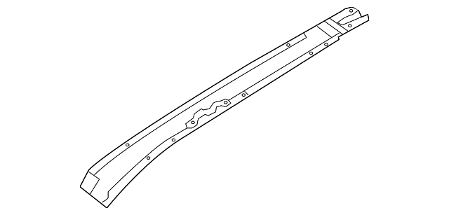 5290C813 CENTER RAIL, LEFT