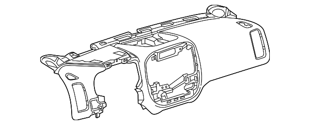 23491846 Деталь DASH PANEL