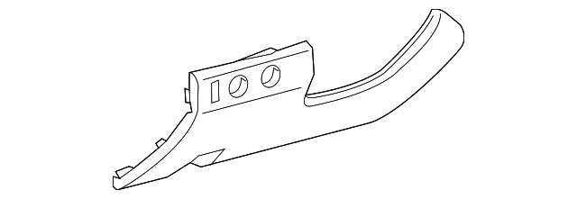 23133784 Деталь KNEE BOLSTER