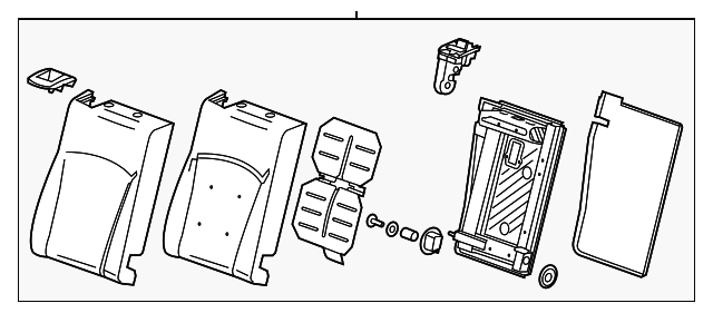 23375691 SEAT BACK ASSY