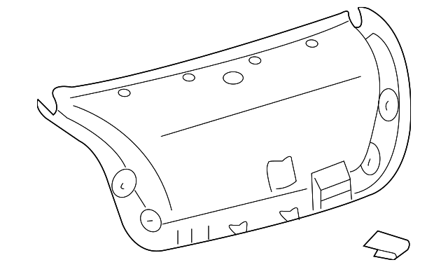64719-33090-C0 Деталь TRUNK LID TRIM