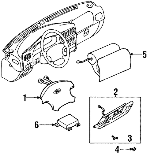 Sportage AIR BAG COMPONENTS