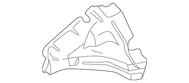 16590-1W600 Деталь MANIFOLD COVER, LEFT