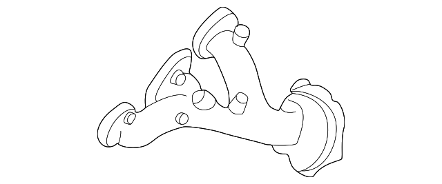 14004-1W600 Деталь MANIFOLD, RIGHT