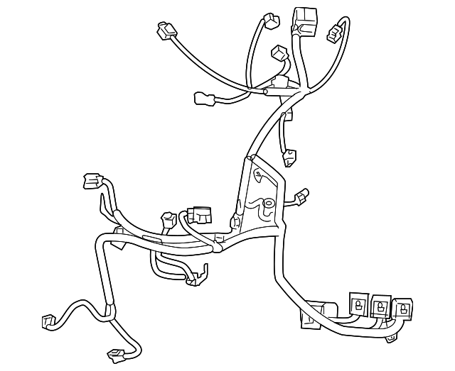 4795673AB Деталь ENGINE HARNESS