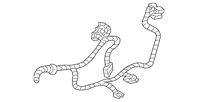 25707244 Деталь WIRE HARNESS, LEFT