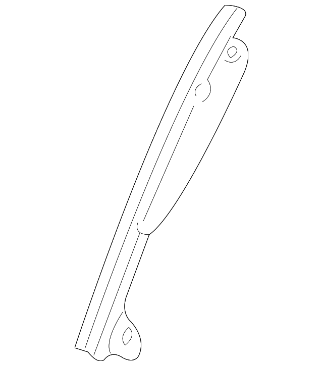 15869610 Деталь LOWER CHANNEL, RIGHT