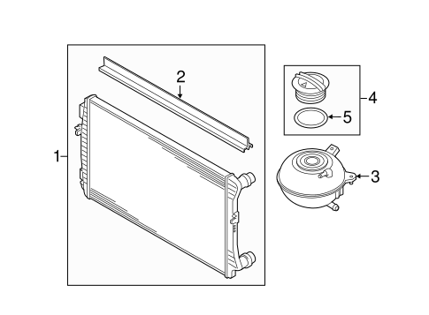 A3 RADIATOR & COMPONENTS