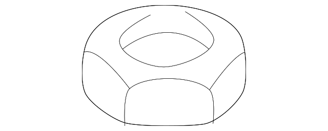 07-14-7-134-319 BUMPER COVER NUT