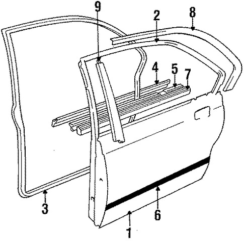 735i DOOR & COMPONENTS 2