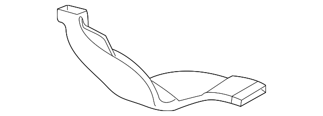 203-831-10-46 Деталь AIR DUCT, RIGHT