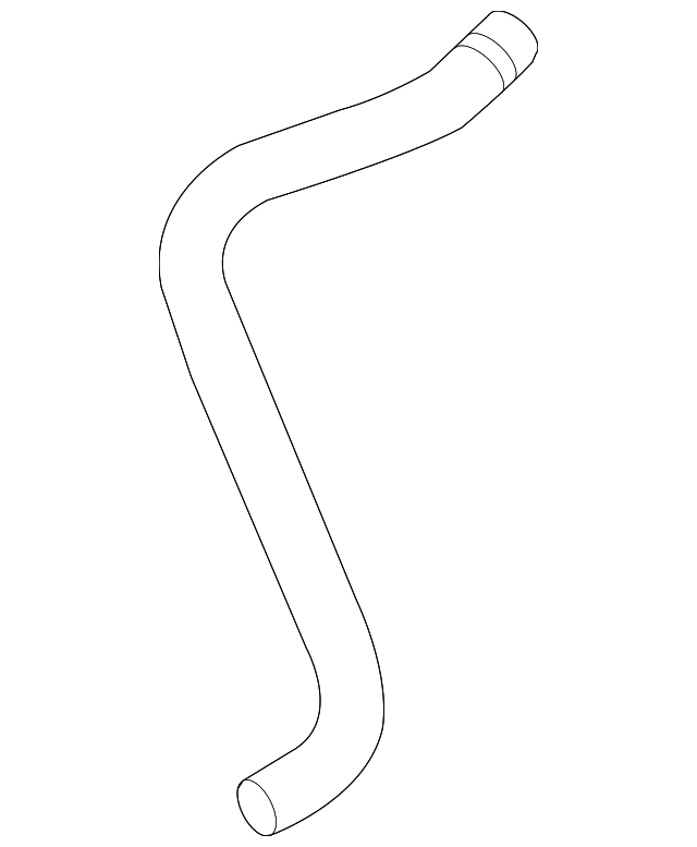 25412-1M400 Деталь LOWER HOSE