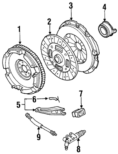 Sportage CLUTCH & FLYWHEEL