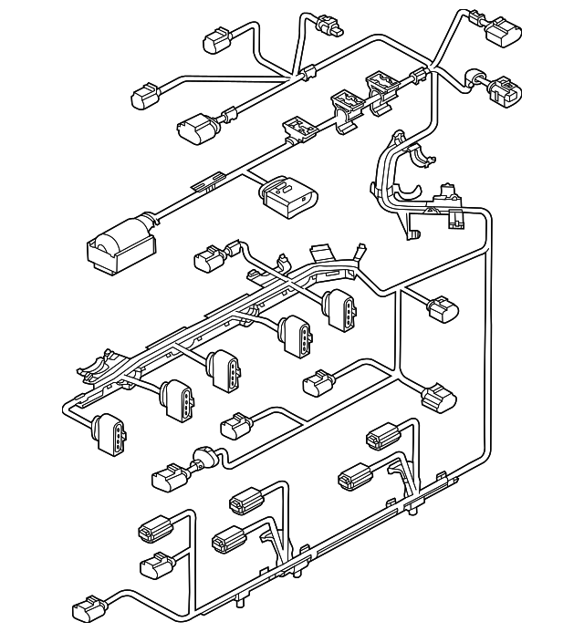 07K-971-627-E Деталь ENGINE HARNESS