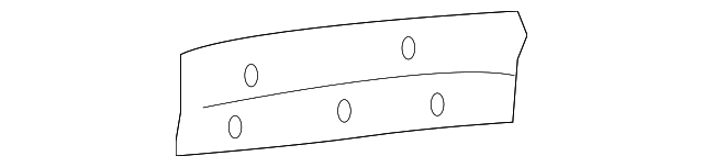 65946-AA010 Деталь WEATHERSTRIP RETAINER STRIP, LEFT