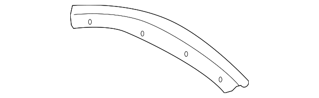 65938-AA010 Деталь WEATHERSTRIP RETAINER STRIP, RIGHT