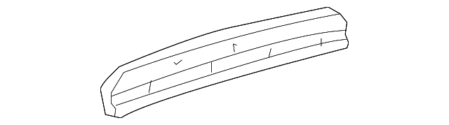 65943-AA010 Деталь WEATHERSTRIP RETAINER STRIP, LEFT