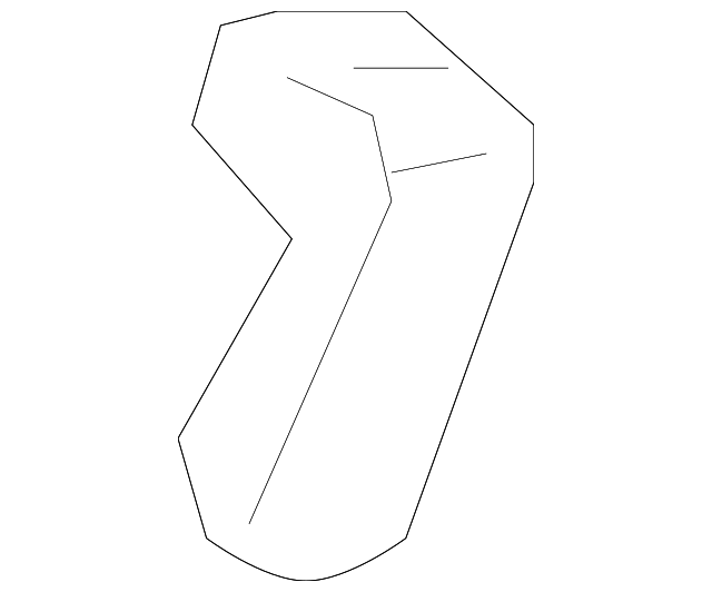 63185-AA010 Деталь TRIM COVER BRACKET