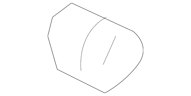61455-AA010 Деталь WEATHERSTRIP RETAINER PLATE, LEFT