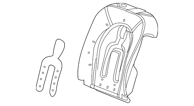 20768842 SEAT BACK PAD