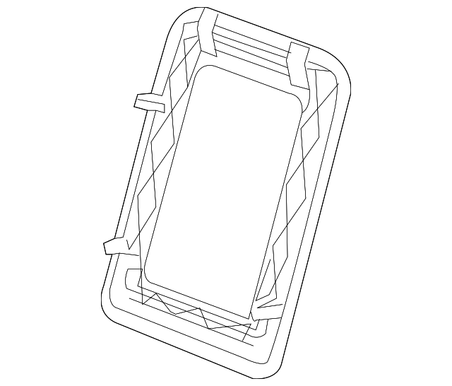 15265376 SEAT BACK PANEL