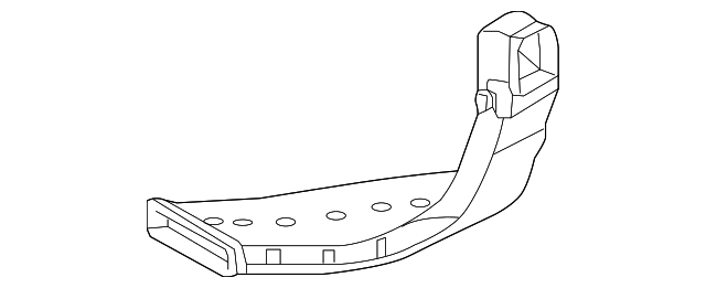 97360-C6000 Деталь HEATER DUCT, LEFT