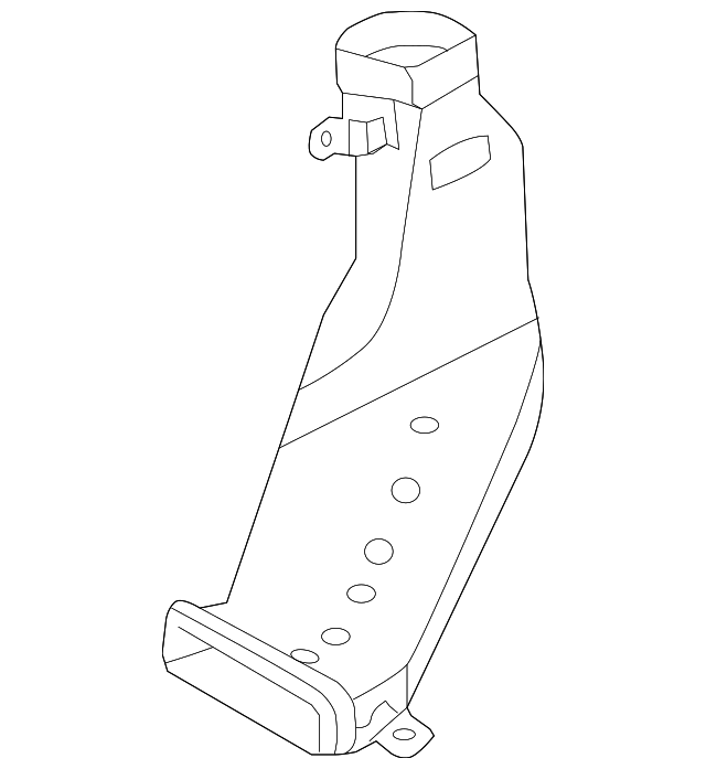 97370-C6000 Деталь HEATER DUCT, RIGHT