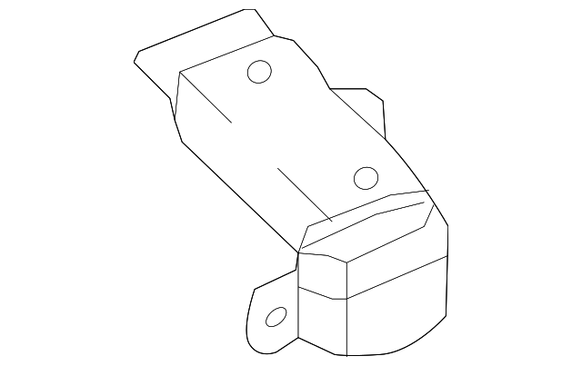 97390-C6000 Деталь DEFROSTER NOZZLE, RIGHT