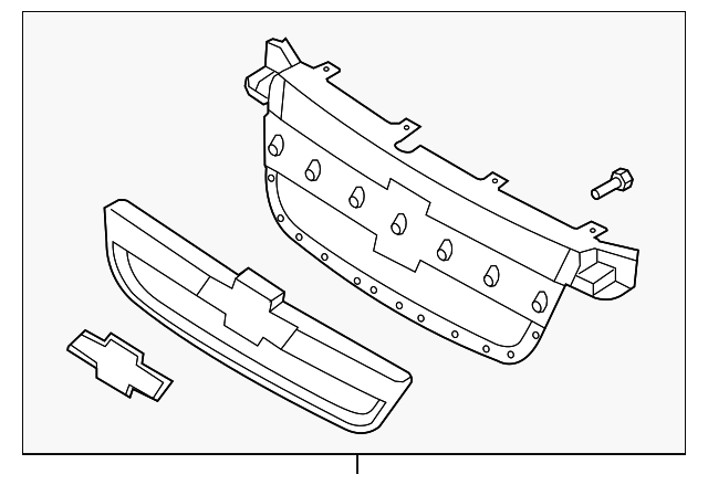 96648529 Деталь GRILLE ASSY