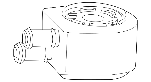 F85Z-6A642-AB Деталь OIL COOLER