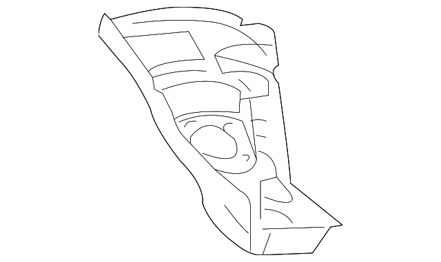 68006261AA Деталь WHEELHOUSE PANEL, LEFT