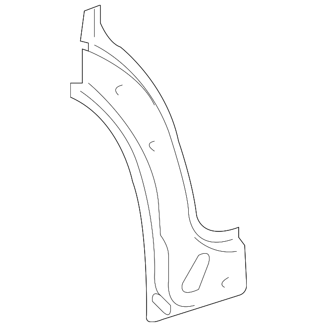 68006328AA Деталь LOWER PANEL, LEFT