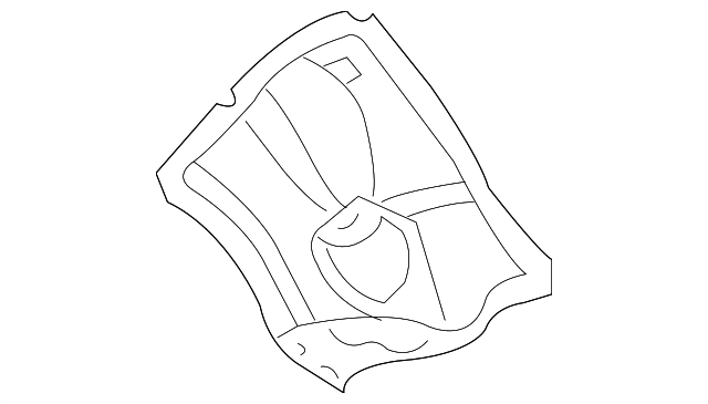 68006263AB Деталь WHEELHOUSE PANEL, LEFT