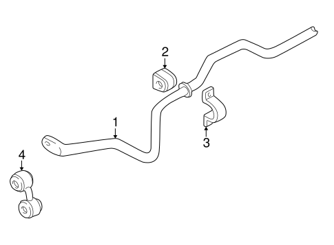 Allroad Quattro STABILIZER BAR & COMPONENTS