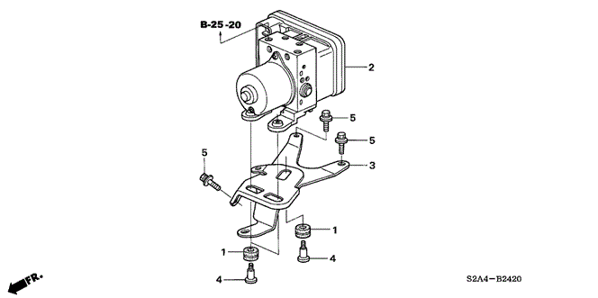 CHASSIS/VSA MODULATOR ('06-) for 2006 Honda S2000 #1
