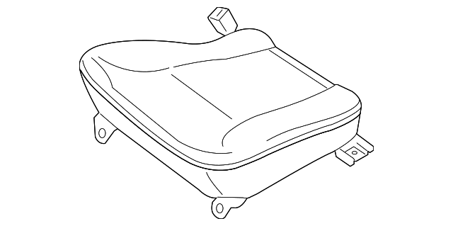 88101-FD582090 Деталь SEAT CUSHION, LEFT